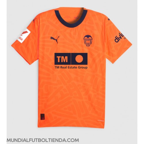 Camiseta Valencia Tercera Equipación Replica 2023-24 mangas cortas